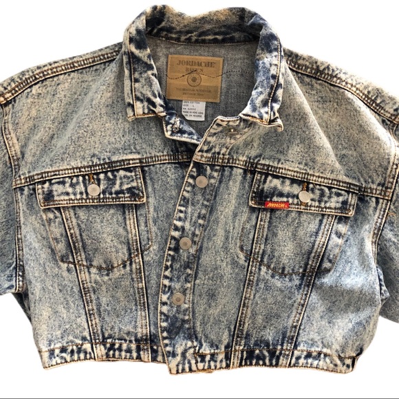 Vintage Jordache Harley Davidson Denim Jean Jacket - Picture 3 of 7